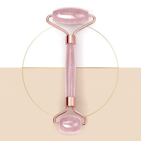 NEW Natural Pink Jade Roller for Glowing Skin - Picture 2 of 8
